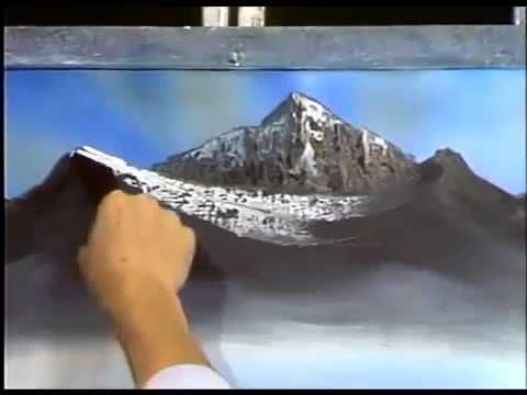 bob ross painting tutorial