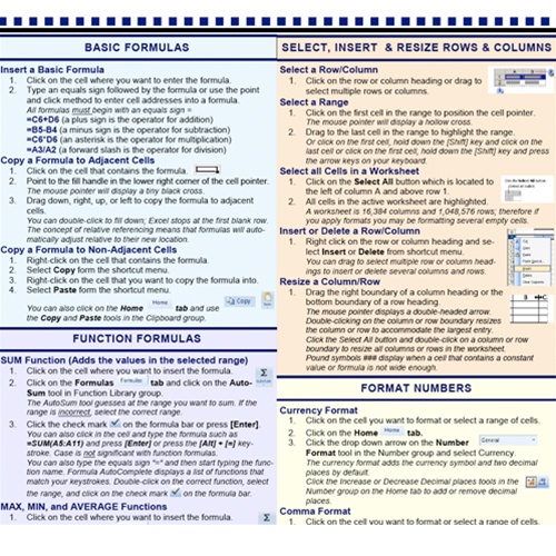advanced ms excel 2007 tutorial pdf