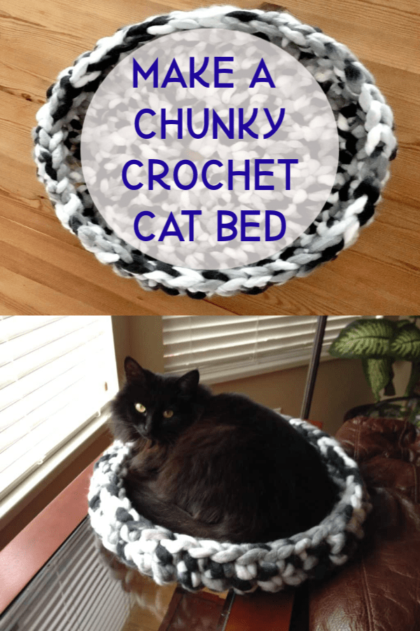 crochet cat bed tutorial