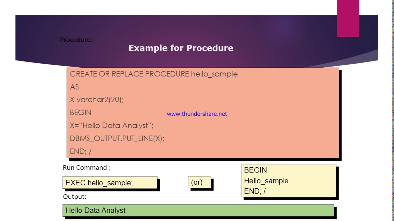 stored procedure tutorial pdf