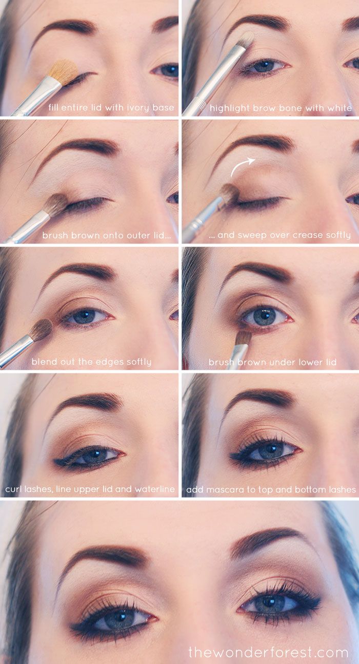 deep set eyes makeup tutorial