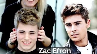 zac efron hair tutorial