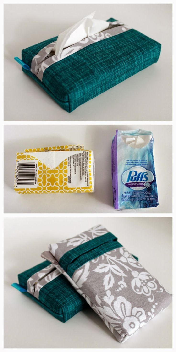 tissue box cover tutorial